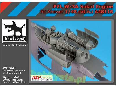 Pzl W-3a Sokol Engine For Answer - zdjęcie 1