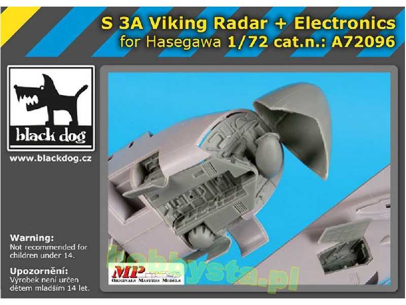 S 3a Viking Radar + Electronics For Hasegawa - zdjęcie 1 S 3a Viking Radar + Electronics For Hasegawa - zdjęcie 1