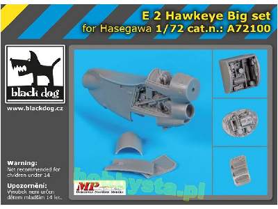 E-2 Hawkeye Big Set For Hasegawa - zdjęcie 1