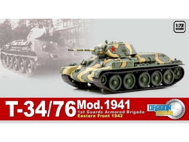 T-34/76 Mod. 1941, 1st Guards Armored Brigade, Eastern Front - zdjęcie 1 T-34/76 Mod. 1941, 1st Guards Armored Brigade, Eastern Front - zdjęcie 1