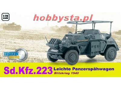 Sd.Kfz.223 Leichte Panzerspahwagen, Blitzkrieg 1940 - zdjęcie 1