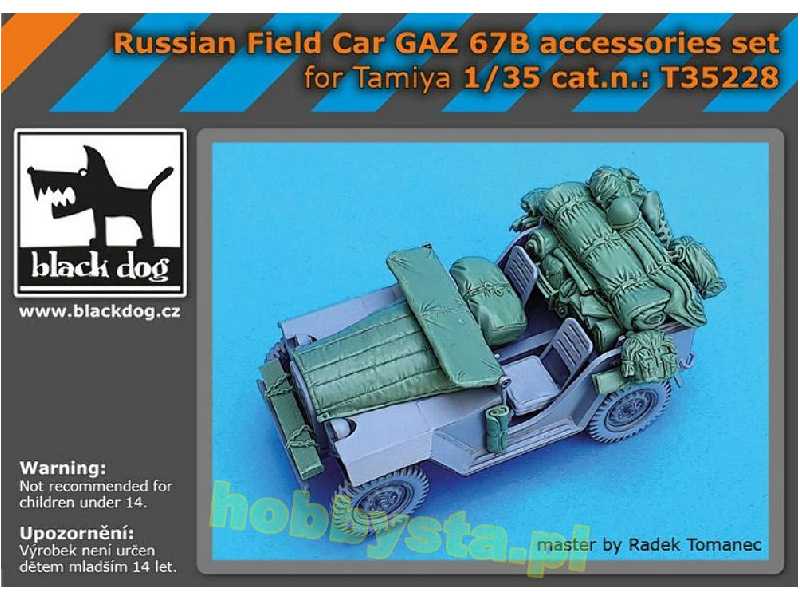 Russian Field Car Gaz 67b Accessories Set For Tamiya - zdjęcie 1