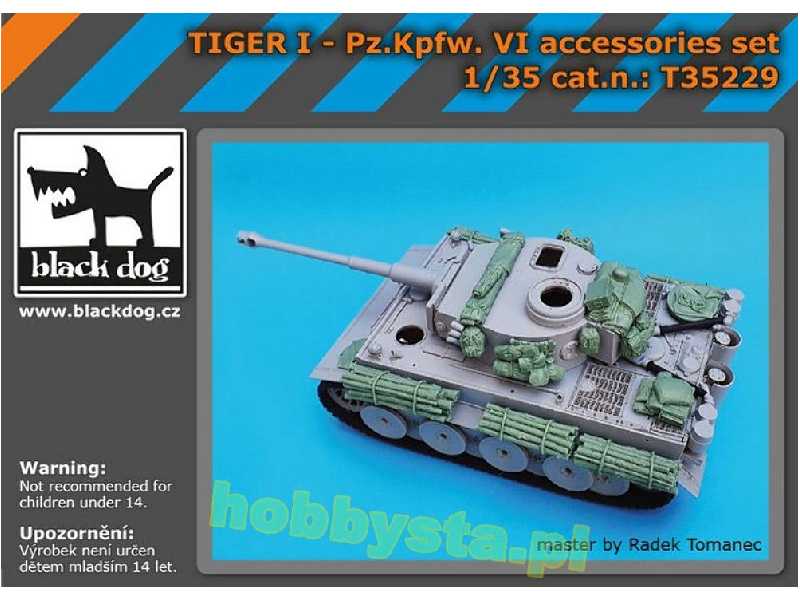 Tiger I - Pz.Kpfw. Vi Aaccessories Set For Academy - zdjęcie 1