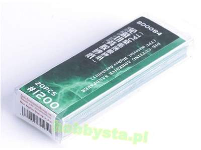 Die-cutting Adhesive Sandpaper #1200 - 20 Pcs. Tpu Material - zdjęcie 1