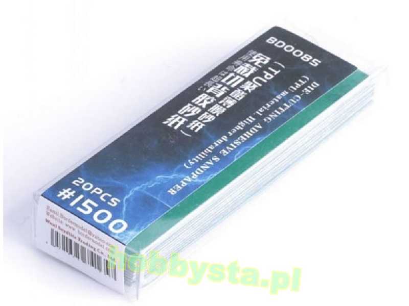 Die-cutting Adhesive Sandpaper #1500 - 20 Pcs. Tpu Material - zdjęcie 1