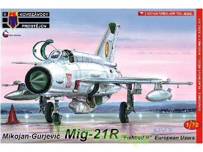 Mig-21r Fishbed H European Users - Reedition, New Decals Scheme - zdjęcie 1