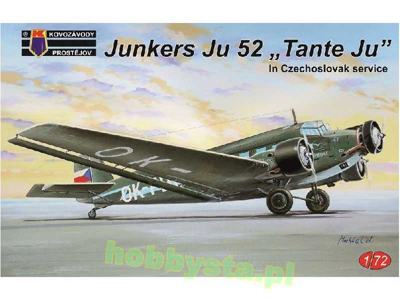 Ju-52 In Czechoslovak Service - zdjęcie 1