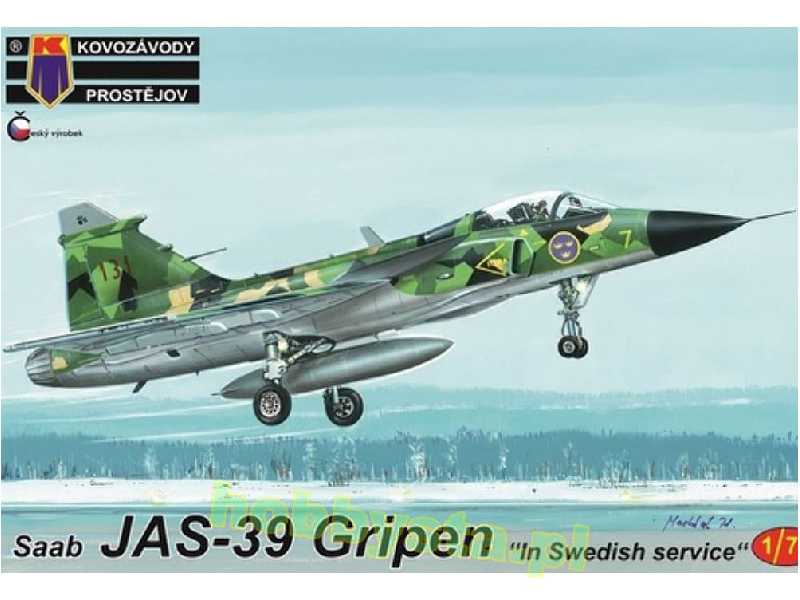 Saab Jas-39 Gripen In Swedish Service - zdjęcie 1 Saab Jas-39 Gripen In Swedish Service - zdjęcie 1