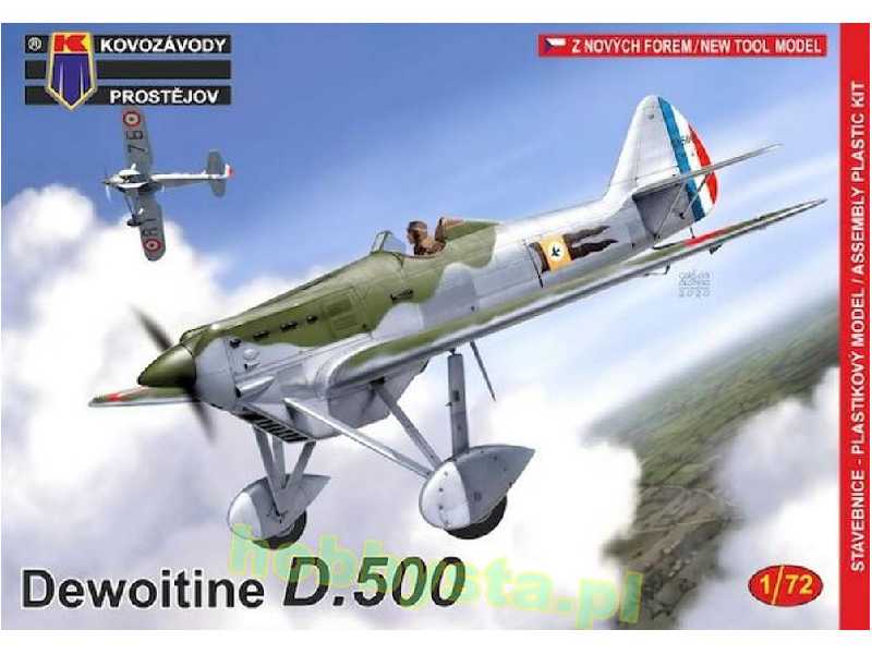 Dewoitine D.500 'in French Service' - zdjęcie 1 Dewoitine D.500 'in French Service' - zdjęcie 1