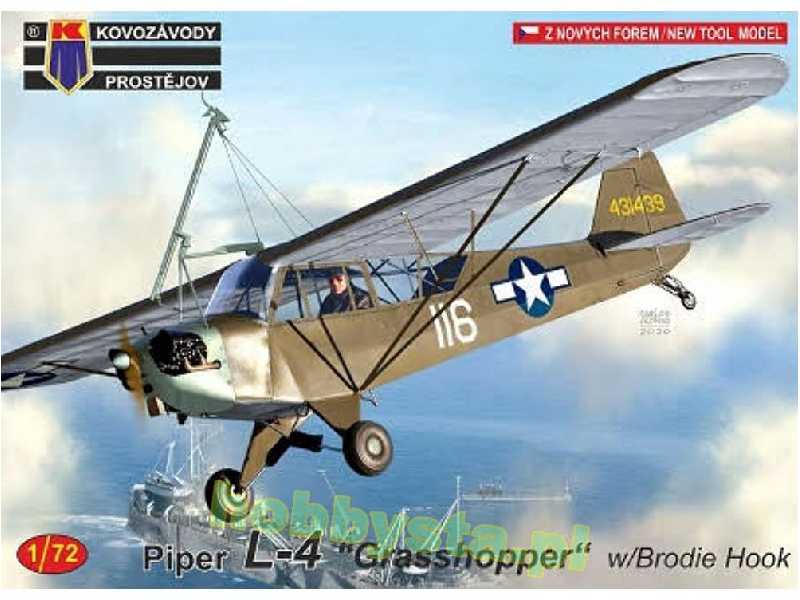 Piper L-4 Grasshopper W/Brodie Hook - zdjęcie 1 Piper L-4 Grasshopper W/Brodie Hook - zdjęcie 1
