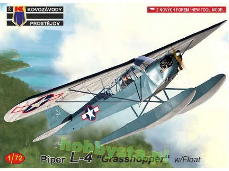 Piper L-4 Grasshopper W/Float - zdjęcie 1