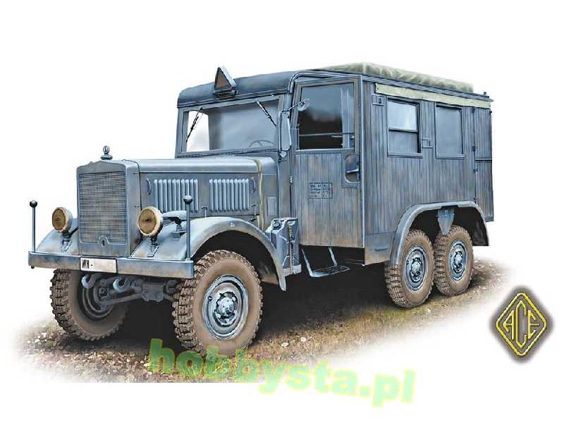 Funkkraftwagen Kfz.62 (Radio truck) - zdjęcie 1 Funkkraftwagen Kfz.62 (Radio truck) - zdjęcie 1