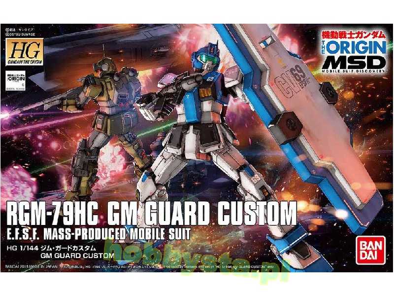 Rgm-79hc Gm Guard Custom (Gundam 82314p) - zdjęcie 1