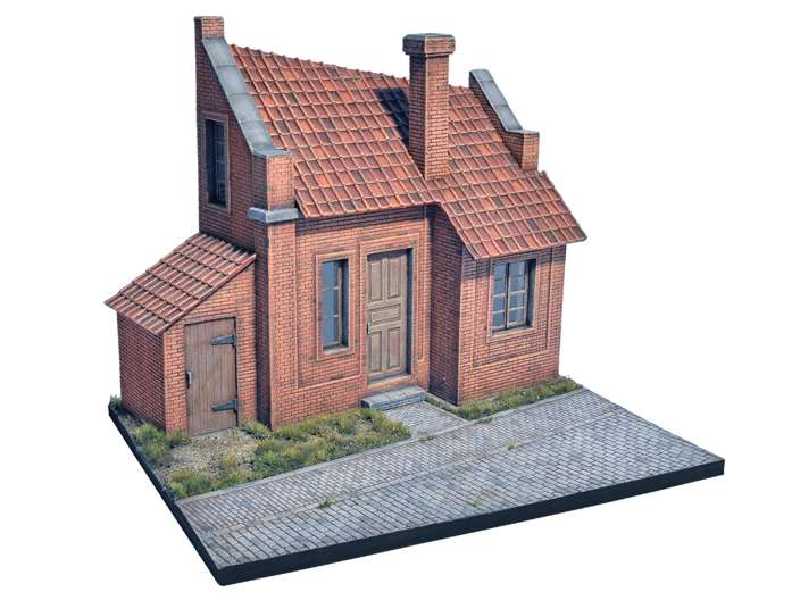 Diorama Dom wiejski z Holandii - zdjęcie 1 Diorama Dom wiejski z Holandii - zdjęcie 1