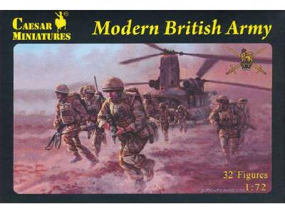 Figurki Współcześni żołnierze brytyjscy - zdjęcie 1