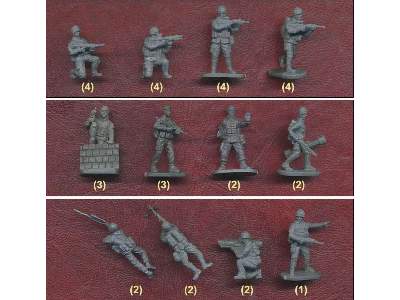 Figurki Współcześni żołnierze brytyjscy - zdjęcie 2