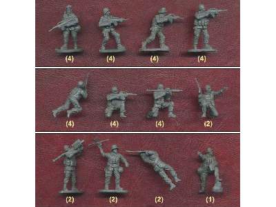 Figurki Współcześni żołnierze niemieccy (Bundeswera) - zdjęcie 2