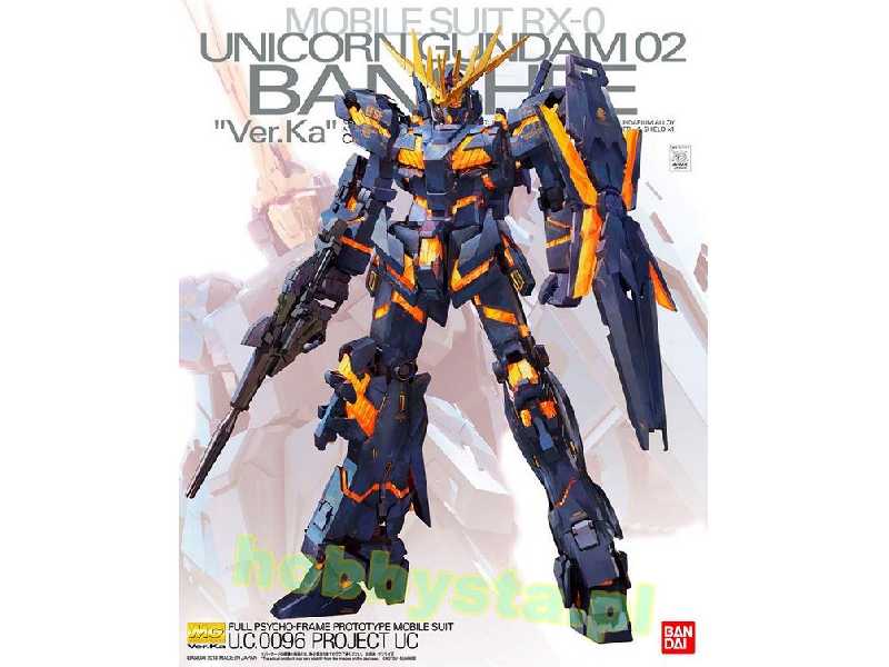 Unicorn Gundam 02 Banshee Ver.Ka (Gundam 61593) - zdjęcie 1 Unicorn Gundam 02 Banshee Ver.Ka (Gundam 61593) - zdjęcie 1