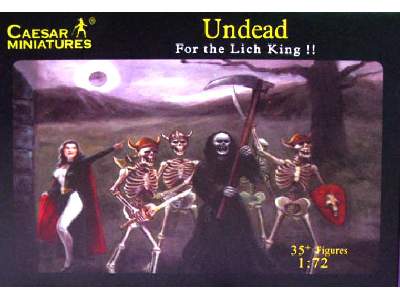 Figurki Skeletons - Undead - For the Lich King!! - zdjęcie 1