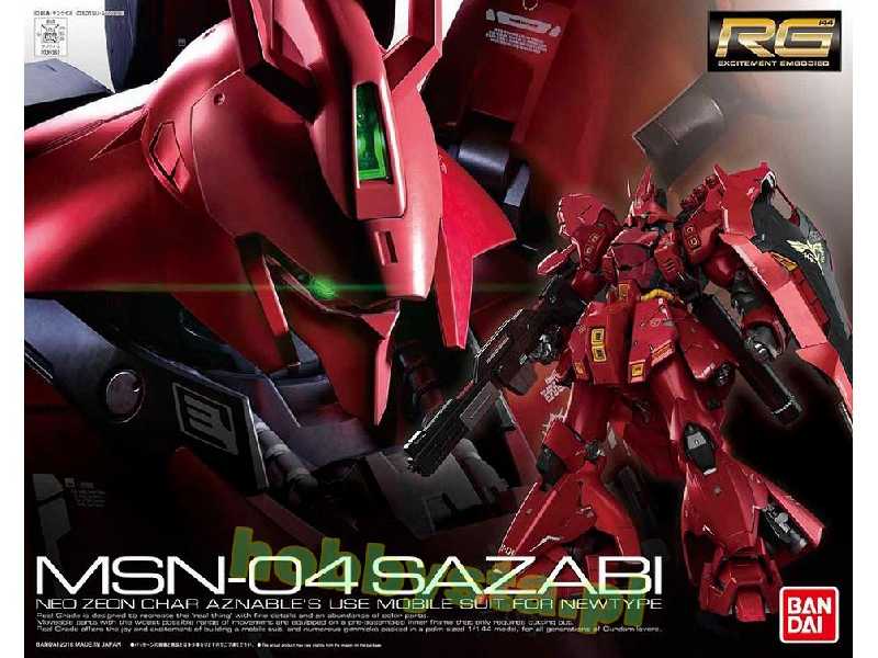 Msn-04 Sazabi (Gundam 61605) - zdjęcie 1 Msn-04 Sazabi (Gundam 61605) - zdjęcie 1