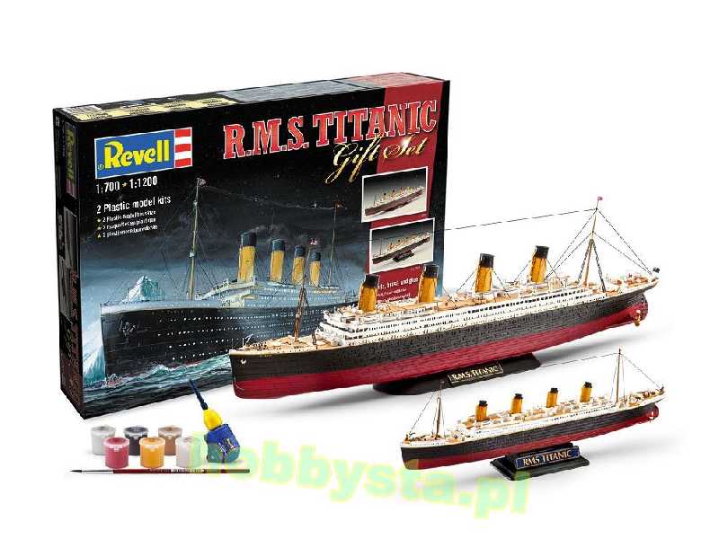 R.M.S. Titanic - 2 modele - Zestaw Podarunkowy - zdjęcie 1 R.M.S. Titanic - 2 modele - Zestaw Podarunkowy - zdjęcie 1