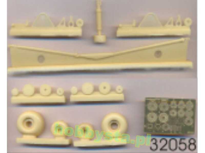 Mil Mi-24v Hind Weighted Wheels (32057p0 And Tow Bar (For Trumpe - zdjęcie 1 Mil Mi-24v Hind Weighted Wheels (32057p0 And Tow Bar (For Trumpe - zdjęcie 1