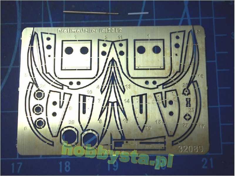 North - American B-25j Mitchell Outer Surface Of Detail Set (Des - zdjęcie 1