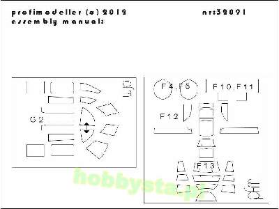 North-american B-25j Mitchell Strafer Canopy Paint Mask (Designe - zdjęcie 1