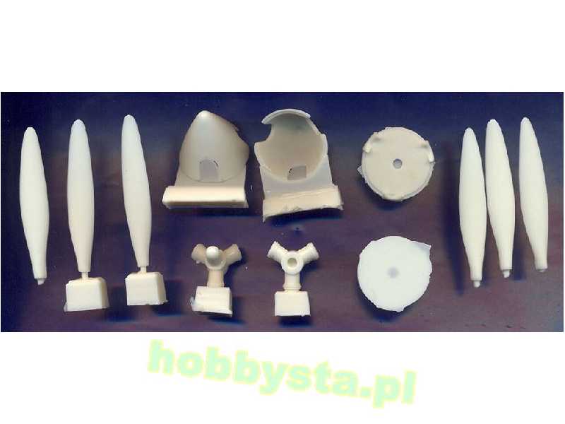 Lockheed P-38l-5-l0 Lightning Repair Propeller Set (Designed To  - zdjęcie 1