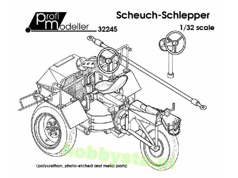 Scheuch-schlepper Tractor - zdjęcie 1