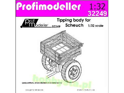 Tipping Body For Scheuch-schlepper Tractor (Designed To Be Used  - zdjęcie 1