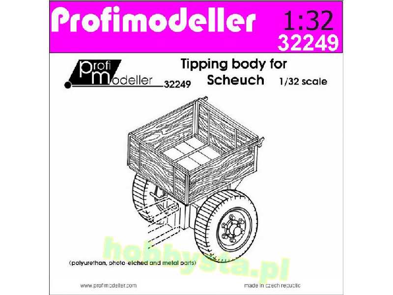 Tipping Body For Scheuch-schlepper Tractor (Designed To Be Used - zdjęcie 1 Tipping Body For Scheuch-schlepper Tractor (Designed To Be Used - zdjęcie 1