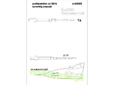 Pitot Su-27/30 For Trumpeter Kit - zdjęcie 1