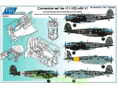 He-111 H22 Conversion Middle Set Revell - zdjęcie 1