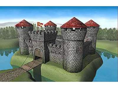 Średniowieczna kamienna forteca - zdjęcie 1