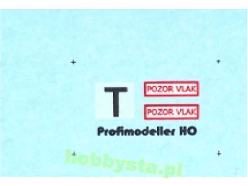 Obtisky Přejezd Pozor Vlak - zdjęcie 1 Obtisky Přejezd Pozor Vlak - zdjęcie 1