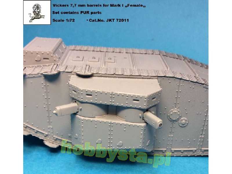 Vickers 7,7 mm Barrels For Mark I Female ( Pur Parts ) - zdjęcie 1 Vickers 7,7 mm Barrels For Mark I Female ( Pur Parts ) - zdjęcie 1