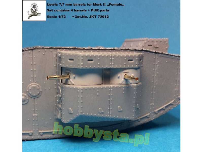 Lewis 7,7 mm Barrels For Mark Ii Female ( Pur + Metal Parts ) - zdjęcie 1 Lewis 7,7 mm Barrels For Mark Ii Female ( Pur + Metal Parts ) - zdjęcie 1