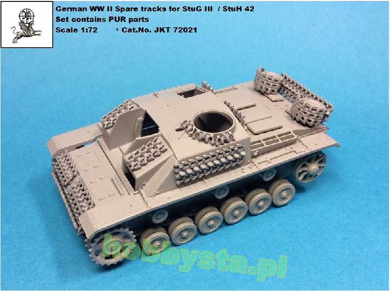 Spare Tracks For German WWii Stug Iii Ausf.G/Stuh 42 (Designed T - zdjęcie 1 Spare Tracks For German WWii Stug Iii Ausf.G/Stuh 42 (Designed T - zdjęcie 1