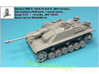 German WW Ii Stug Iii Auf.G Mid Version For Dragon Kit - zdjęcie 1