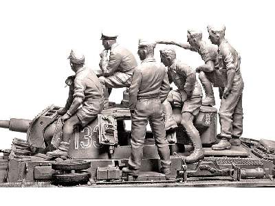 Figurki Rommel i załoga czołgu - DAK - II W.Ś. - zdjęcie 8