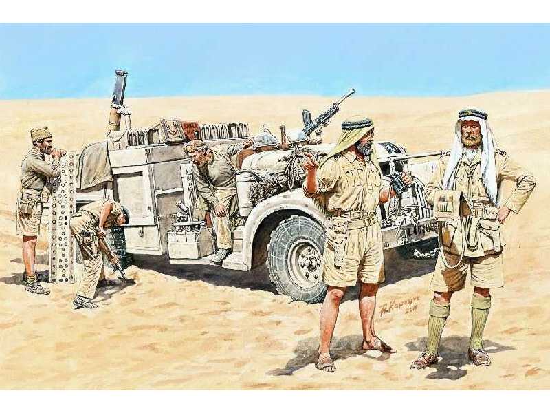 LRDG - Pustynna Grupa Dalekiego Zasięgu - II W.Ś. - Afryka Płn. - zdjęcie 1 LRDG - Pustynna Grupa Dalekiego Zasięgu - II W.Ś. - Afryka Płn. - zdjęcie 1
