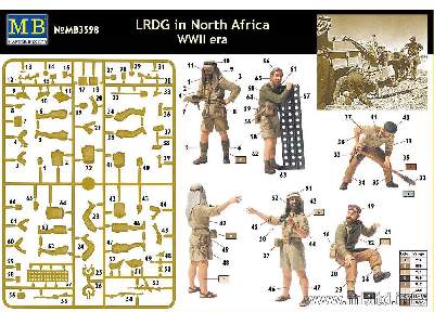 LRDG - Pustynna Grupa Dalekiego Zasięgu - II W.Ś. - Afryka Płn. - zdjęcie 2