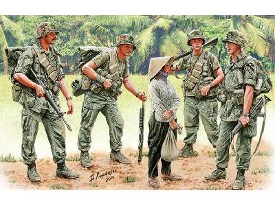 Figurki - Patrol w Wietnamie - zdjęcie 1