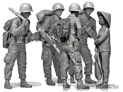 Figurki - Patrol w Wietnamie - zdjęcie 2