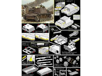 s.I.G.33 auf Fgst. Pz. Kpfw.III (Sfl.) - Smart Kit - zdjęcie 2