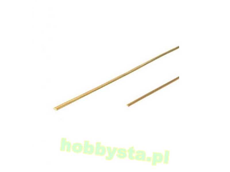 Profil mosiężny półkole 2x1mm - zdjęcie 1 Profil mosiężny półkole 2x1mm - zdjęcie 1