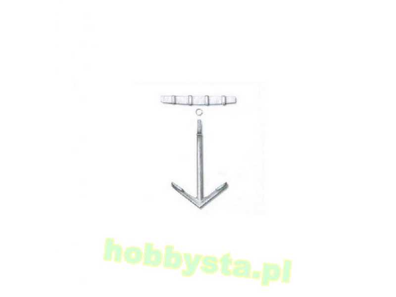 Kotwica typu hiszpańskiego 40mm - zdjęcie 1 Kotwica typu hiszpańskiego 40mm - zdjęcie 1
