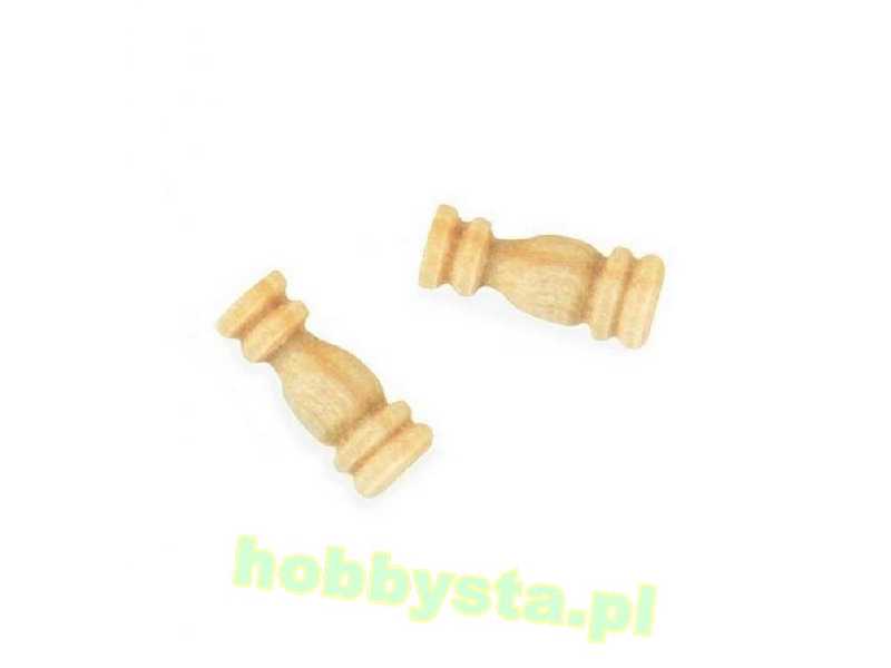 Tralki drewniane 6mm - 20szt. - zdjęcie 1 Tralki drewniane 6mm - 20szt. - zdjęcie 1