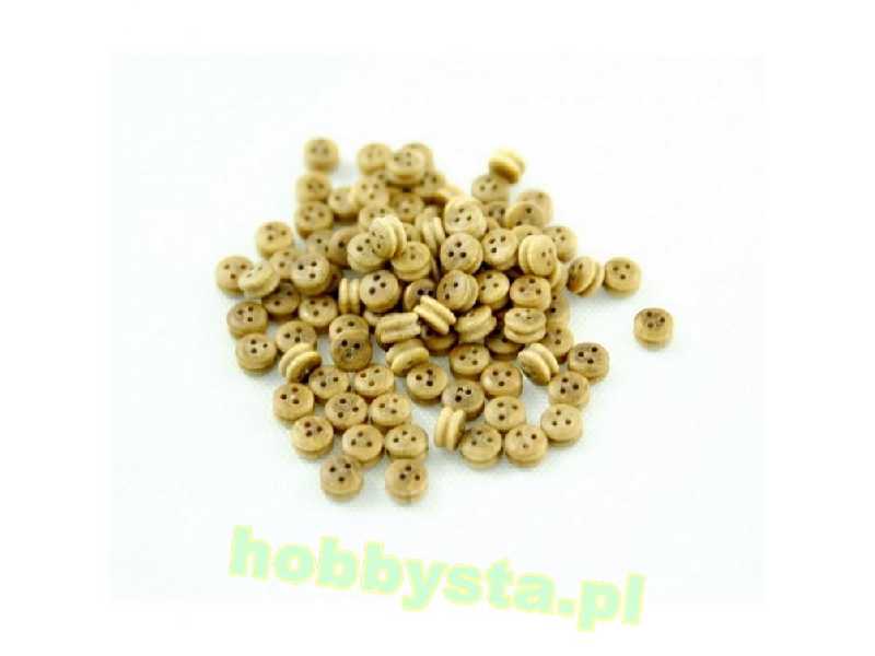 Jufersy orzech 3mm 20szt. - zdjęcie 1 Jufersy orzech 3mm 20szt. - zdjęcie 1